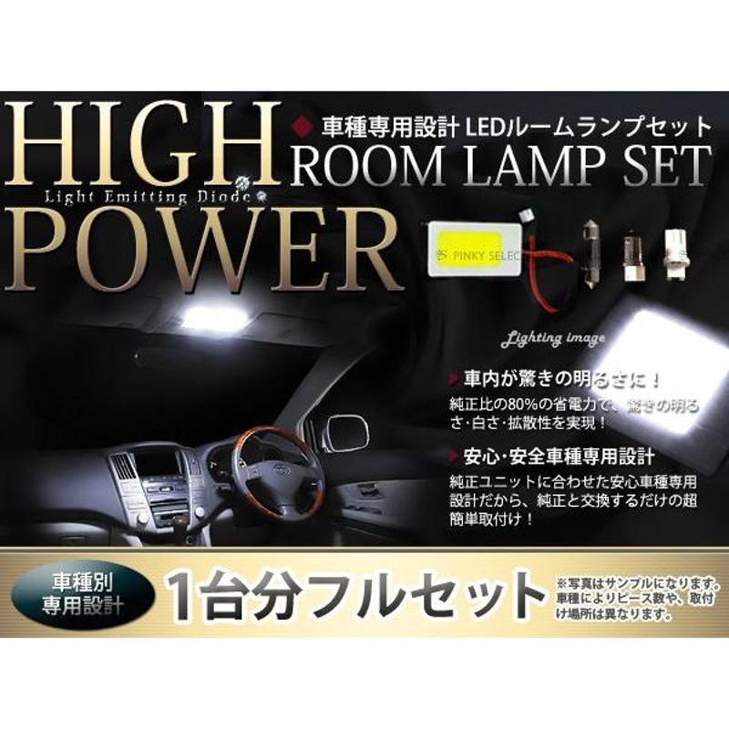 デイズ ルークス用　ホワイト　LED　室内灯ルームランプ