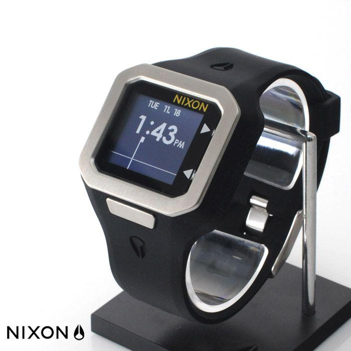 ニクソン NIXON 腕時計 スーパータイド/ブラック シルバー ニクソン ...