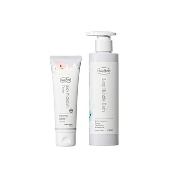 檔期限定!貝恩嬰兒泡泡香浴潤膚組