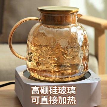 玻璃茶壺耐高溫加厚茶水分離過濾電陶爐煮茶家用泡花茶壺茶具套裝