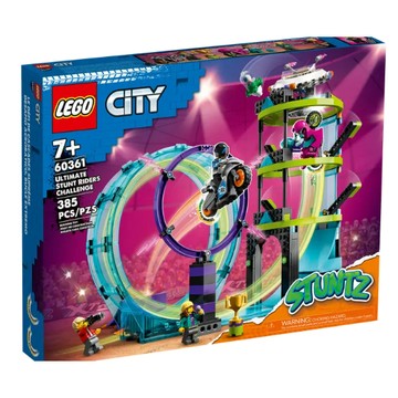 【小天使玩具團購】（現貨）LEGO 60361 終極特技摩托車手挑戰組