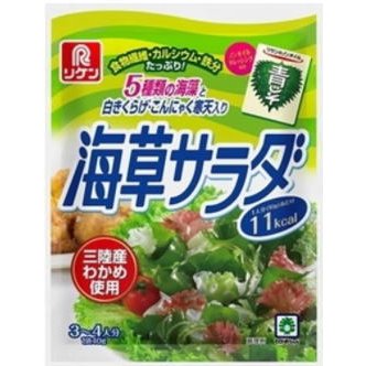 ★リケン 乾燥海藻サラダ10g（ドレッシング30g付）x10袋set