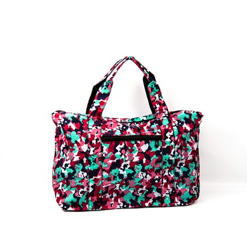 【YUNJOIN】輕便型行李箱拉桿袋-楓紅迷彩 防潑水 收納包 拉桿袋 拉桿包 旅行袋 厚磅尼龍