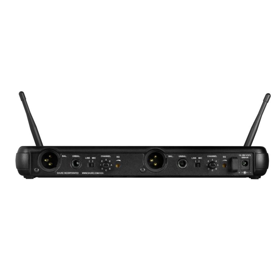 SHURE　SVX Wireless スピーチ用ワイヤレスシステム  PG28マイクロホン2本セット　SVX288-PG28