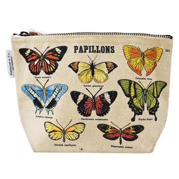 CAVALLINI&CO. 收納袋 POUCH/BTR 蝴蝶  米白色  22 x 15 x 9cm