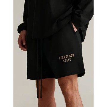 FOG COKR ESSENTIALS小眾美式潮牌男款夏季寬松運動男生休閑短褲