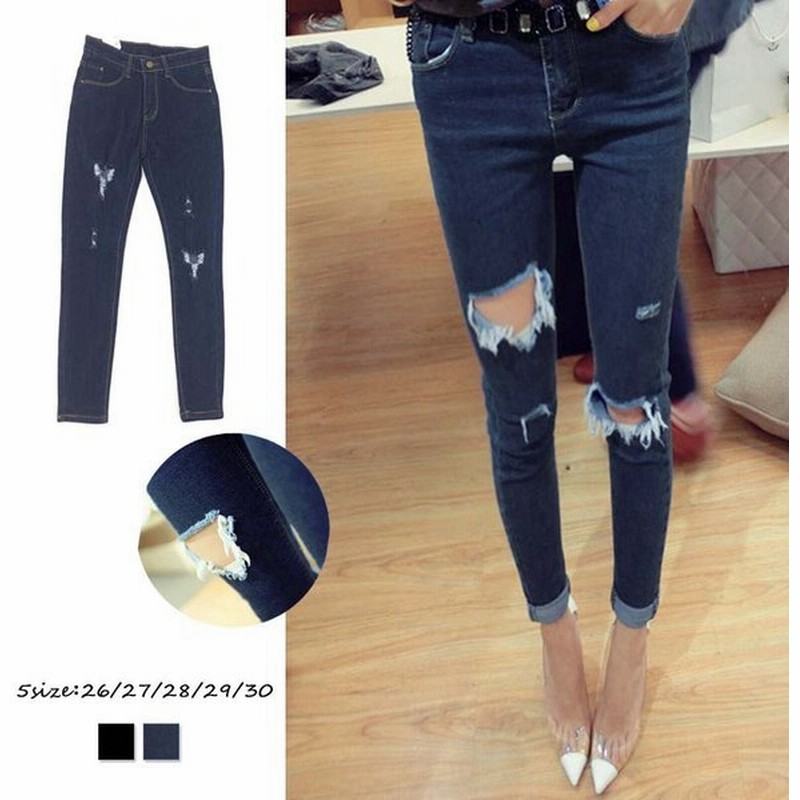デニム ジーンズ レディース ダメージ スキニー クラッシュ デニムパンツ 春 夏 上品 シンプル かわいい おしゃれ プレゼント 665 通販 Lineポイント最大0 5 Get Lineショッピング