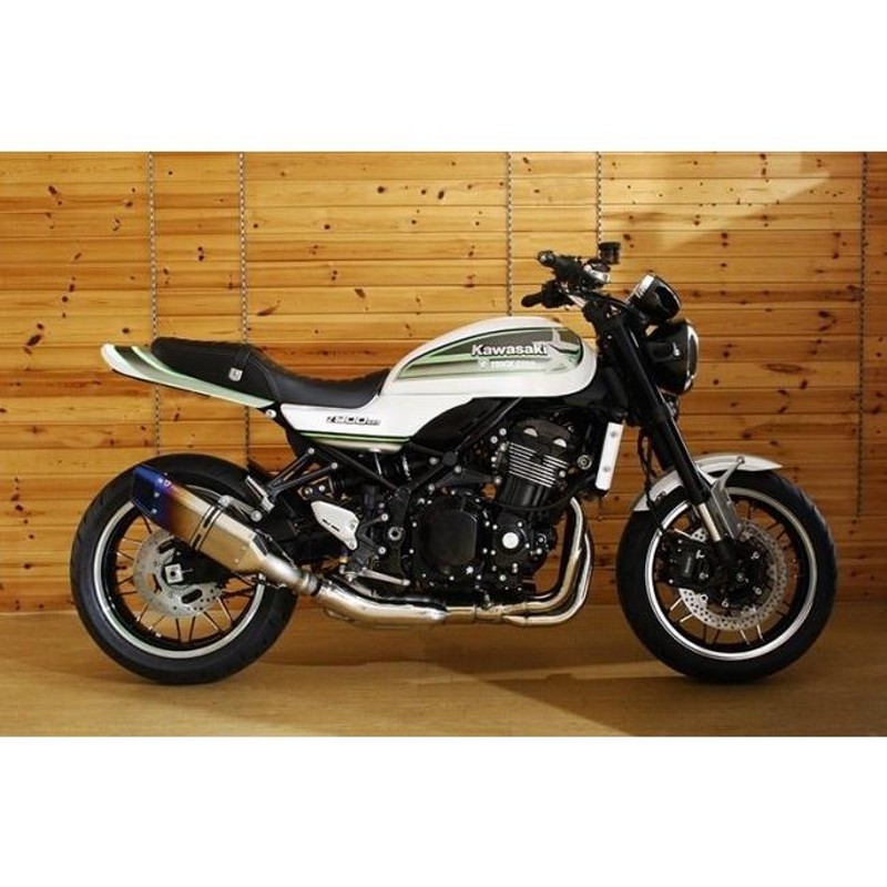 TRICKSTAR トリックスター レーシングスリップオンマフラー IKAZUCHIショート タイプ：焼チタンサイレンサー Z900RS  KAWASAKI カワサキ スリップオンマフラー | LINEブランドカタログ