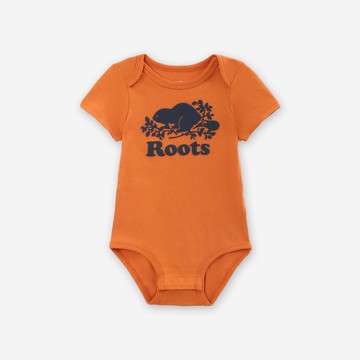 Roots 嬰兒-COOPER BEAVER 包屁衣