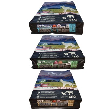 成犬/全齡犬飼料 美國Oloveit歐力 -無榖天然寵糧系列(犬糧)- 6KG(狗主食/狗乾糧/狗飼料)