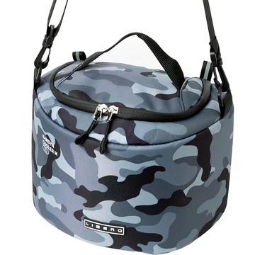 LIBERO 坎登 多功能保冷收納包 黑色 + 灰色 7公升  M(26 x 17 x 16.5cm)