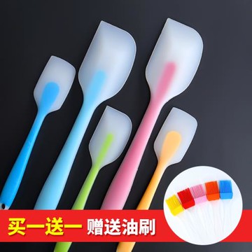烘焙硅膠刮刀蛋糕奶油抹刀一體式鏟刀攪拌刮板橡膠橡皮鏟廚房工具