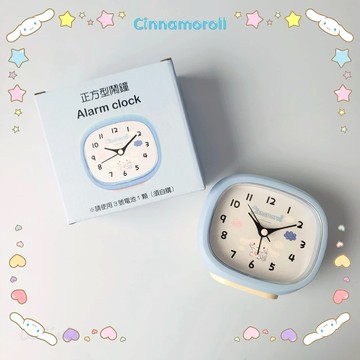 天藍小舖-大耳狗可愛方形鬧鐘-單1款-$139【A11115785】