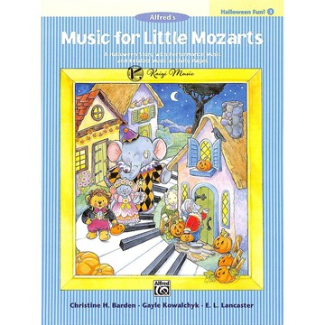 【凱翊︱AF】小小莫札特 鋼琴教程 歡樂萬聖節 3 Music for Little Mozarts: Hallow