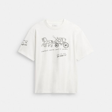 棉質HERITAGE SKETCH休閒T恤