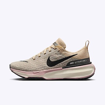 Nike Wmns ZoomX Invincible Run FK 3 PRM FQ5027-100女 慢跑鞋 沙色