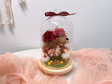 新年 幸福成家帶路雞/永生花帶路雞/入厝/結婚