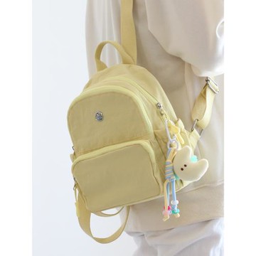 日系ins迷你雙肩包女2026新款媽咪包百搭輕便旅行背包小型通勤包