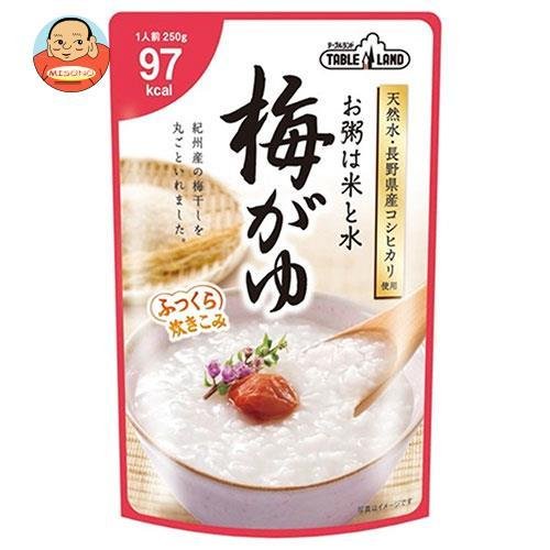 丸善食品工業 テーブルランド 梅がゆ 250gパウチ×24(12×2)袋入