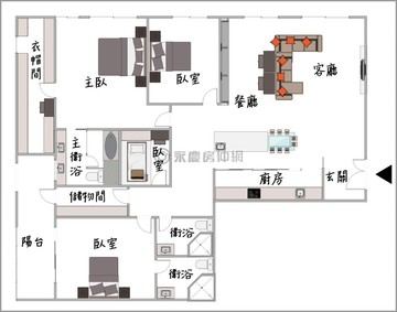 A★帝景苑｜高雄新站｜極奢帝景｜四房平車豪邸｜高雄市三民區建國三路