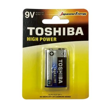 東芝TOSHIBA 9V鹼性電池/6LR61GCP
