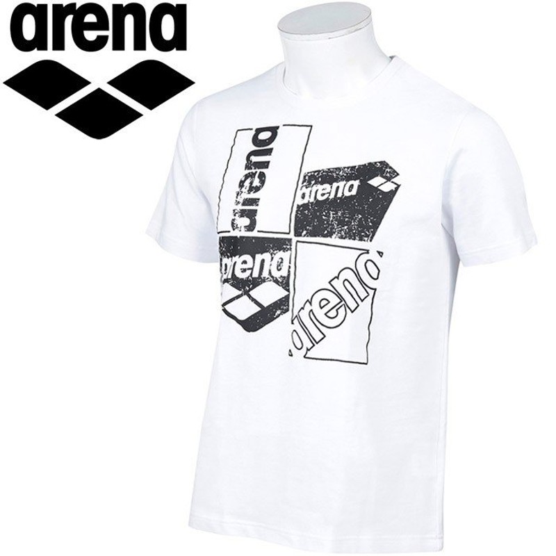 期間限定】【メール便対応】アリーナ 水泳 Tシャツ メンズ レディース AMUOJA59-WHT 通販 LINEポイント最大1.0%GET | LINE ショッピング