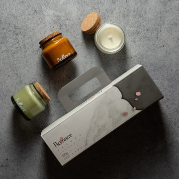 【Rofancy洛帆晞】香氛蠟燭100g 三入組禮盒A