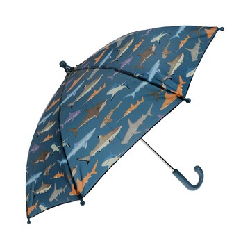 Rex LONDON 英國 Push up兒童雨傘(鯊魚圖鑑) / 兒童傘 雨具