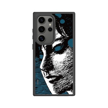 Galaxy S24 Ultra SolidSuit 黑 - 伊藤潤二驚選集 Junji Ito - 抽色設計款 - 十字路口的美少年