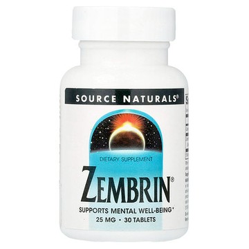 Source Naturals, Zembrin，25 毫克，30 片
