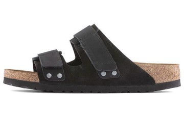 BIRKENSTOCK UJI NUBUCK/SUEDE LEATHER BLACK