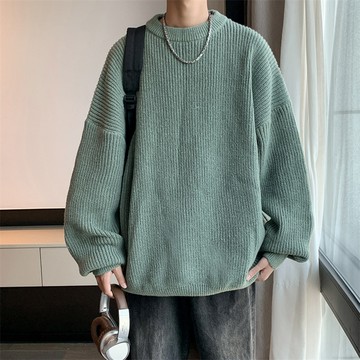 日系經典加厚高磅針織毛衣 / 男女皆可穿 / 7色 / S-4XL / 大尺碼【QTJBYK4092】