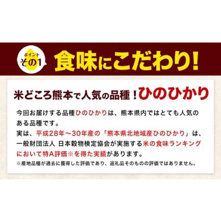 ふるさと納税 新米 令和5年産 ひのひかり  白米 《お申込み月の翌月から出荷開始》 10kg (5kg×2袋) 計6回お届け 熊本県産 .. 熊本県御船町