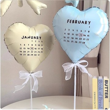 新品 ☆隔日到貨☆ 拍照道具（月份貼紙）氣球支架組 派對佈置 生日 收涎 生日佈置 收涎佈置 日曆貼紙 週歲 週歲佈置