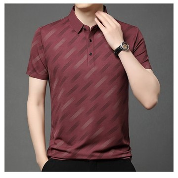 新品【夏季】男裝短袖POLO衫夏季新款翻领男士短袖T恤大呎碼新品舒適