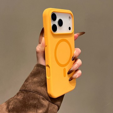 Magsafe磁吸 加高鏡頭保護 液態矽膠 防摔殼用於iPhone17 16 手機殼15 14 13 12 ProMAX