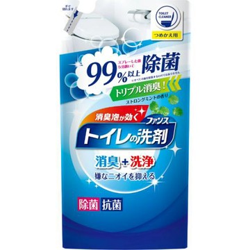 日本【第一石鹼】馬桶清潔噴霧泡沫 補充包350ml 二入組合