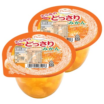 Tarami 達樂美 果凍杯 蜜柑  230g  2個