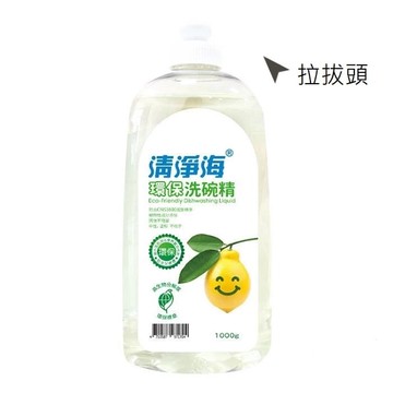 【清淨海】環保洗碗精-拉拔罐1000g*12入
