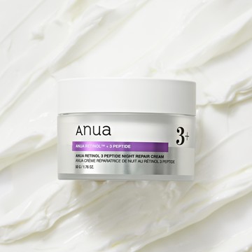 Anua Retinol 3 Peptide Night Repair Cream 50g