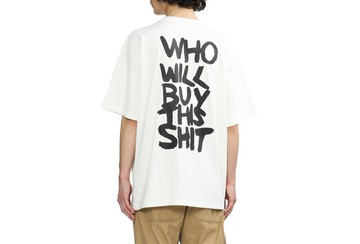 WHO WILL BUY THIS SHIT 短袖T恤 - 白色