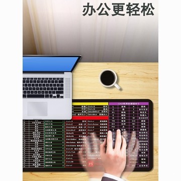 🔥臺灣出貨🔥繁體快捷鍵滑鼠墊 快捷鍵滑鼠墊 辦公室軟墊 超大滑鼠墊 防水滑鼠墊 軟體快速鍵 鍵盤墊 滑鼠墊 桌墊