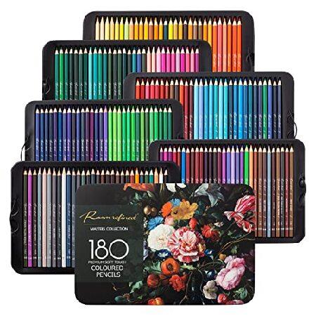 180 Premium Colored Pencils for Adult Coloring,Artist Soft Series Lead Cores with Vibrant Colors, Drawing Pencils, Art Pencils, Coloring Pencils for A