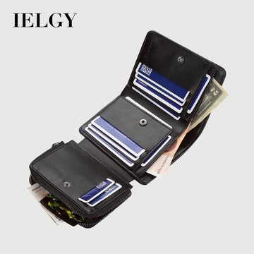 IELGY 男士多卡槽短錢包 123456