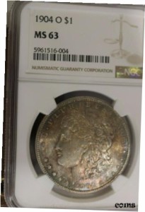 品質保証書付】 アンティークコイン NGC PCGS 1904 O MORGAN SILVER