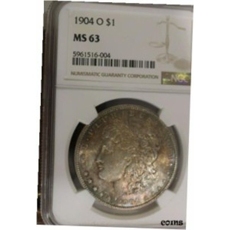 品質保証書付】 アンティークコイン NGC PCGS 1904 O MORGAN SILVER