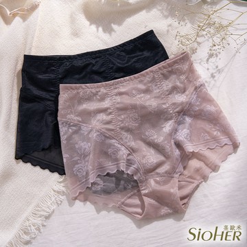 輕塑玫瑰中高腰塑身內褲 M-4XL｜SiOHER熹歐禾