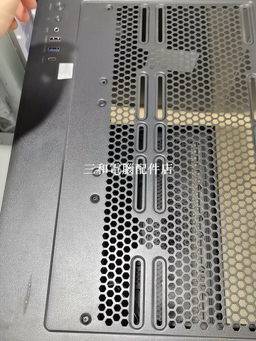 長城 KM9 黑色機箱 支援ATX MATX ITX 主板 前置USB接口齊全 蜂窩散熱網 360水【三和電腦配件店】