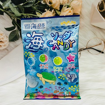 日本 SENJAKU 扇雀飴 海鹽蘇打風味糖 76g 海鹽添加 鹽蘇打味/鹽西瓜蘇打味/鹽鳳梨蘇打味/草莓蘇打味｜全店$199免運