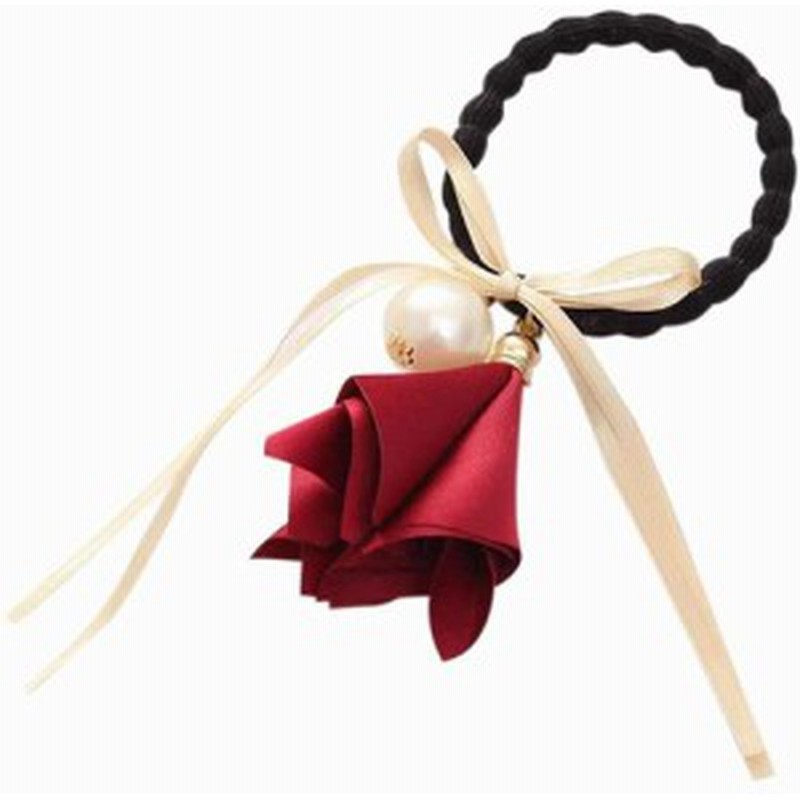 朝顔 アサガオ パール ヘアゴム レディース ジュエリー コサージュ シュシュ 髪飾り ヘアアクセサリー 髪留め ワイン H 2 通販 Lineポイント最大1 0 Get Lineショッピング